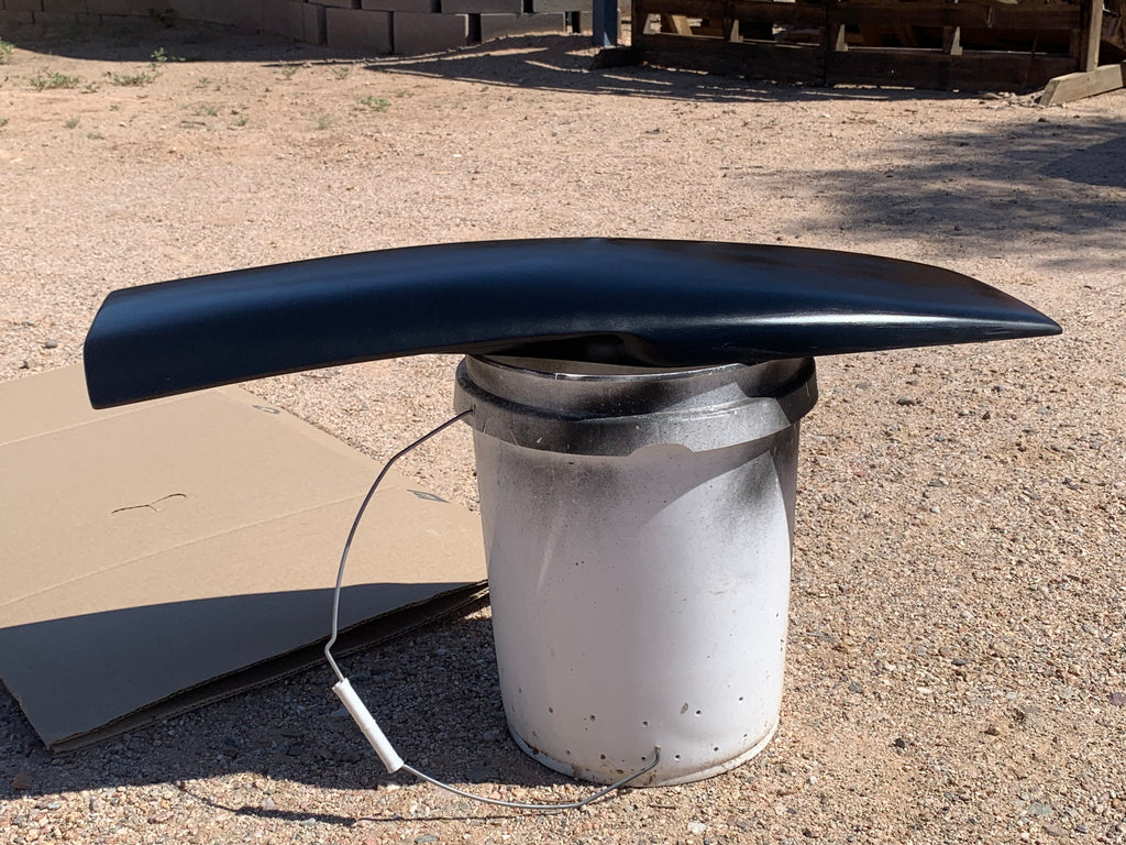 Fiberglass roof scoop