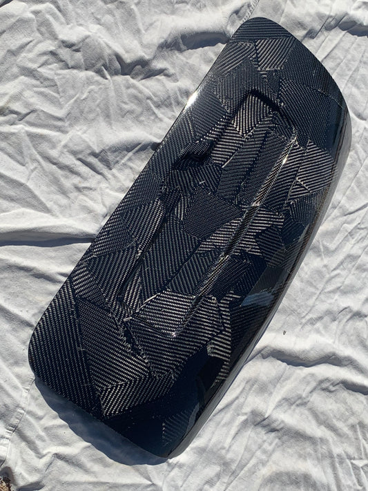 “Patchwork” carbon boot lid skin