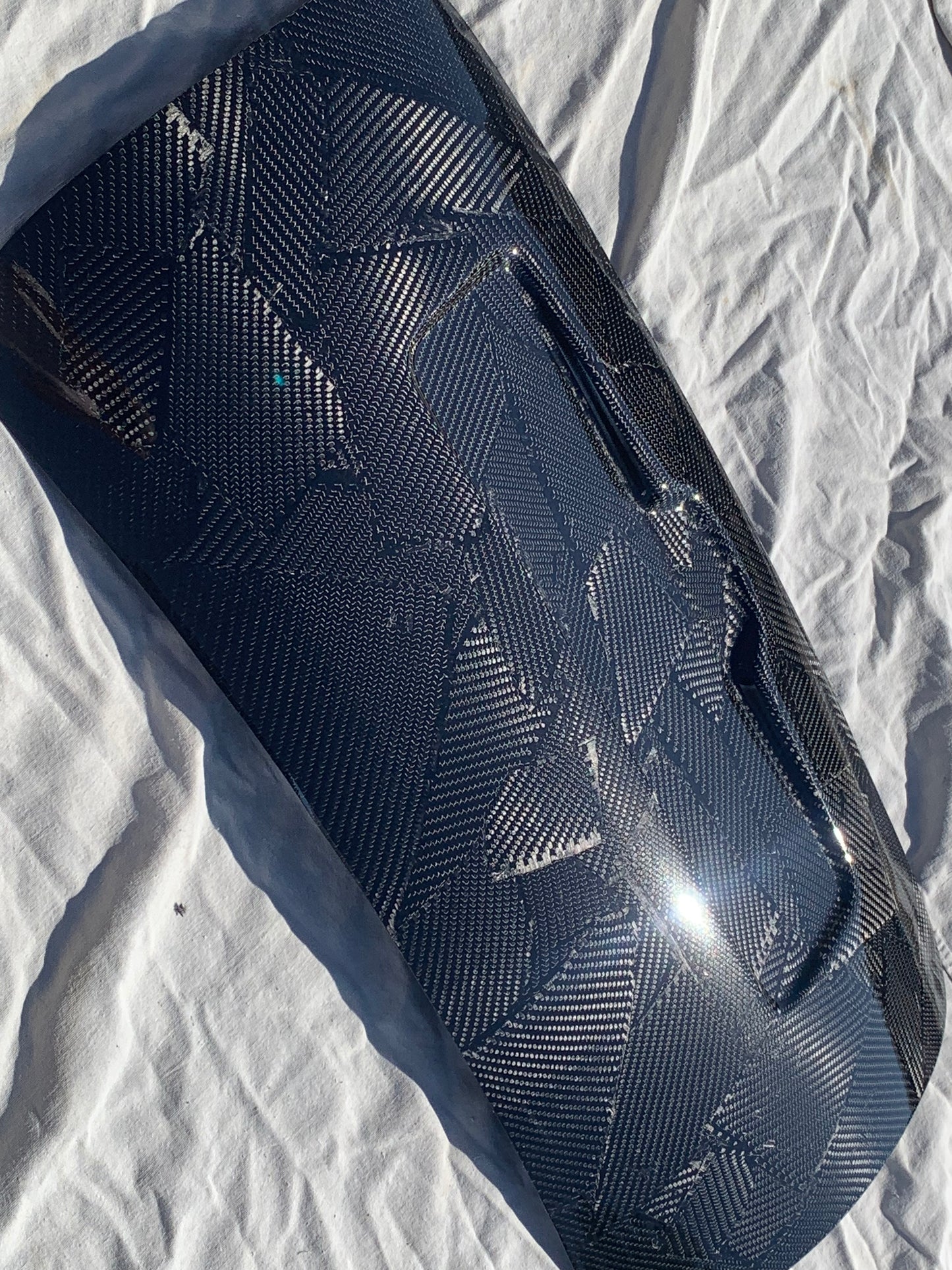 “Patchwork” carbon boot lid skin
