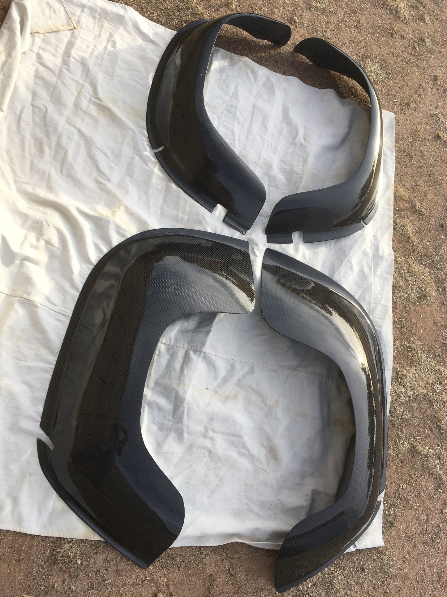 Original Fortech style bulged arches