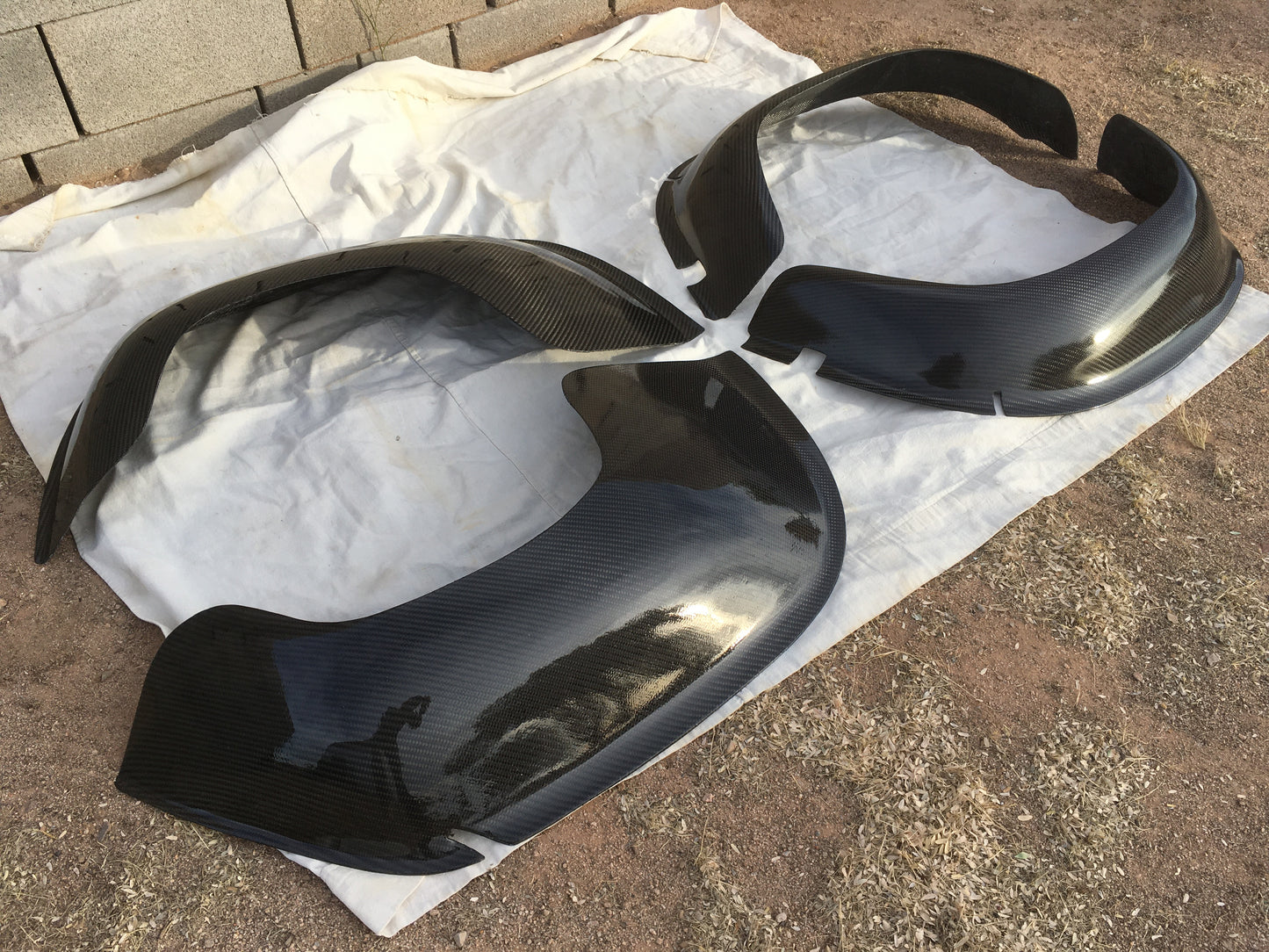 Original Fortech style bulged arches