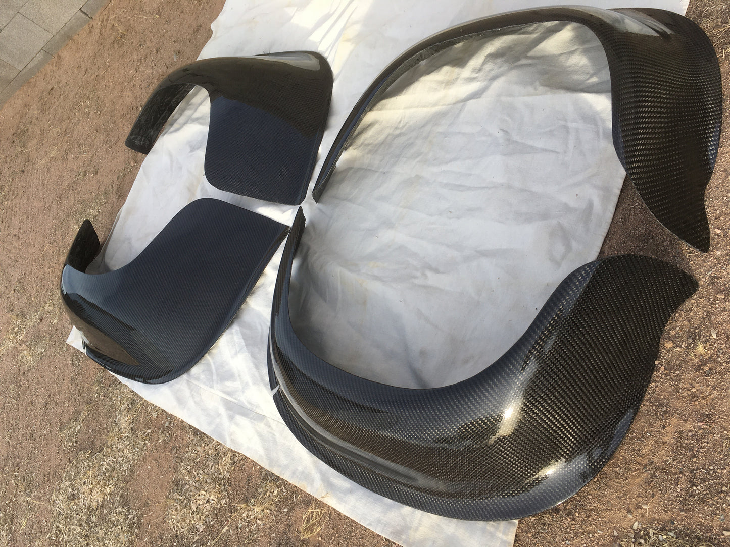 Original Fortech style bulged arches