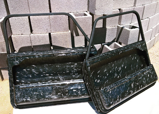 Carbon fiber and fiberglass doors, early and late model