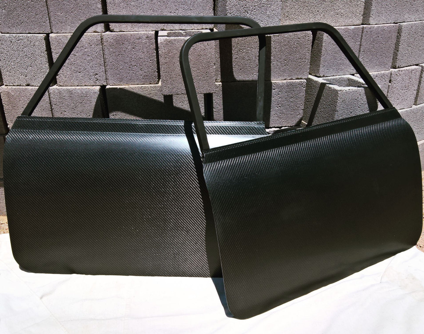 Carbon fiber and fiberglass doors, early and late model