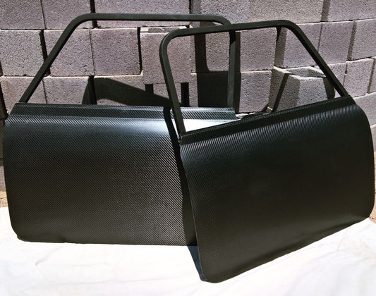 Carbon fiber and fiberglass doors, early and late model