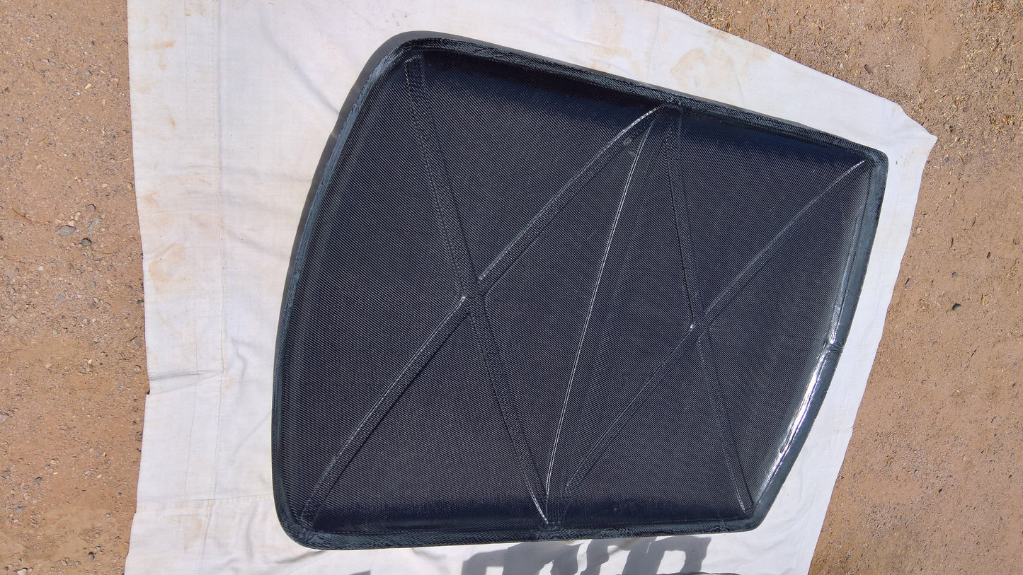 Carbon fiber replacement roof