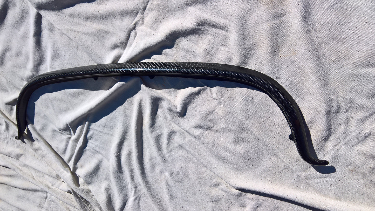 MKI style carbon mustache grill surround