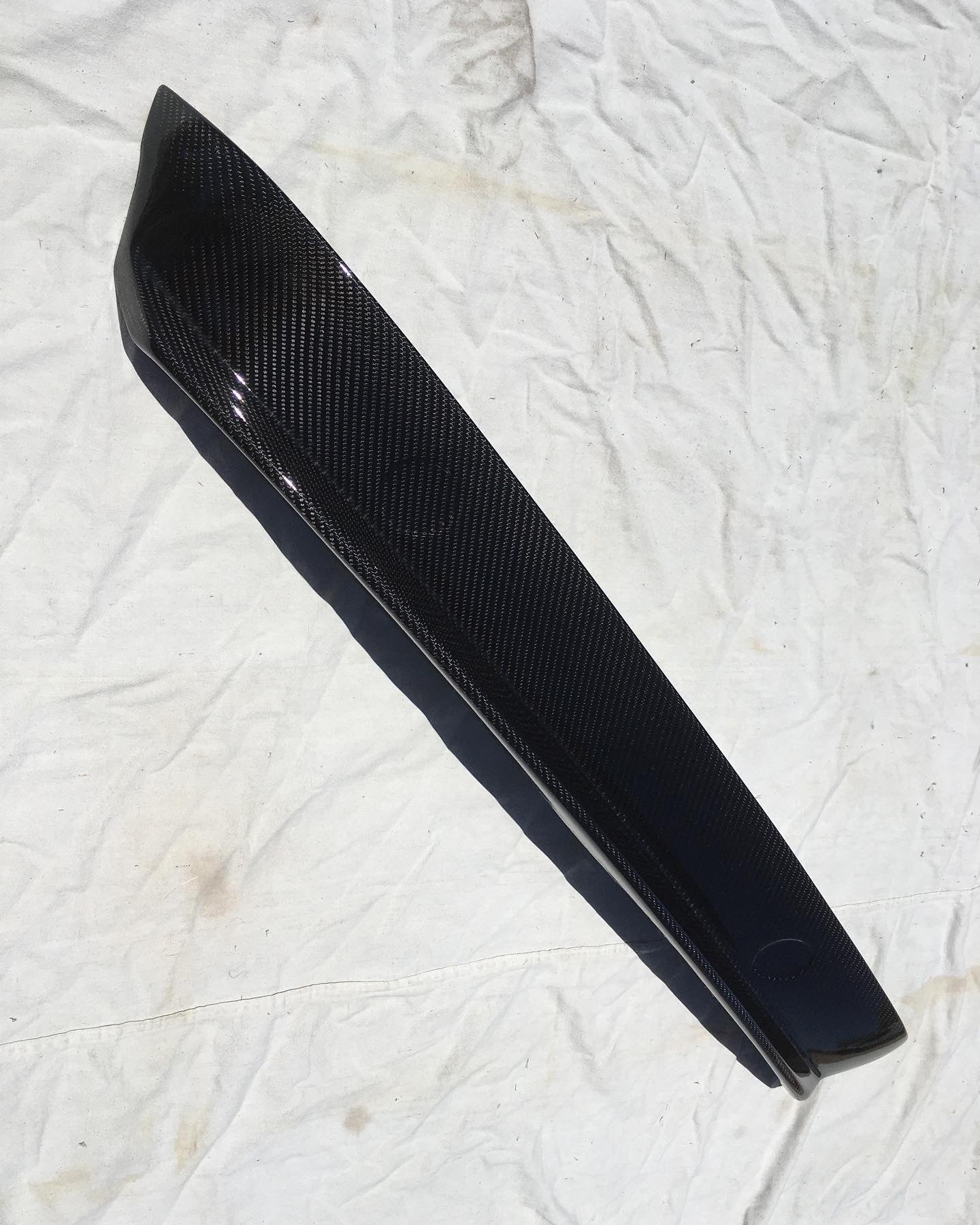 Carbon fiber GT front lip