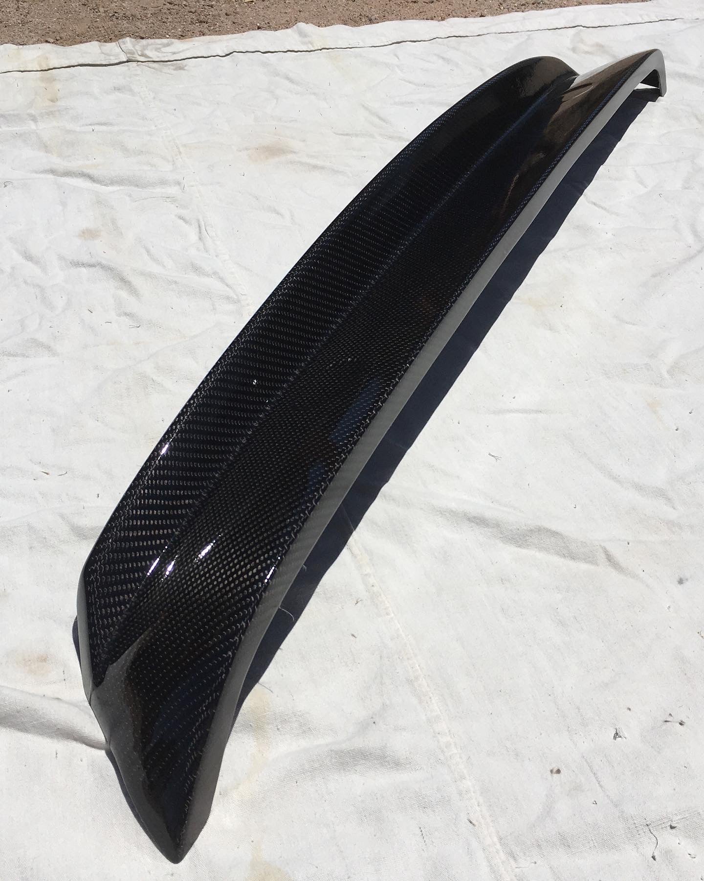 Carbon fiber GT front lip