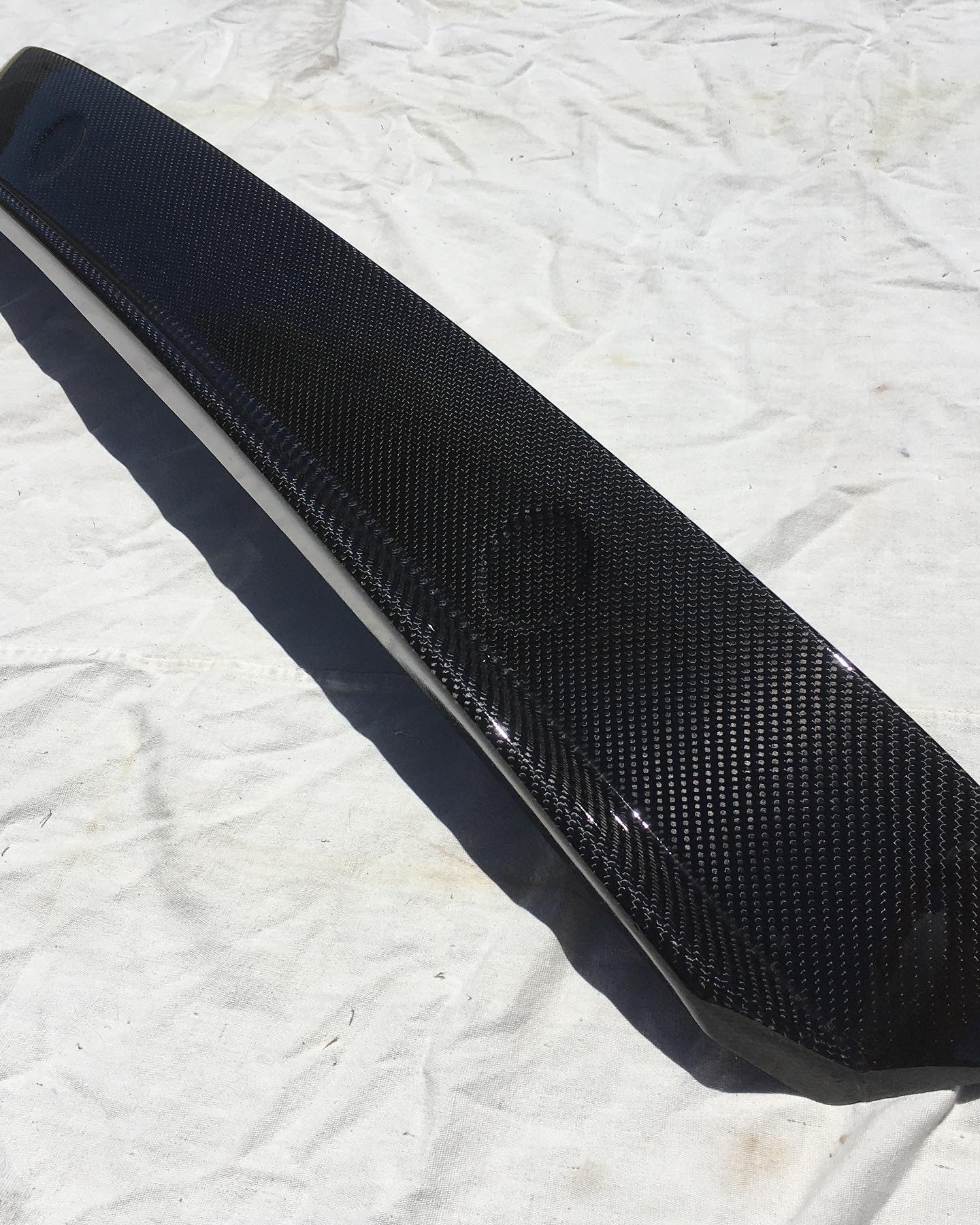 Carbon fiber GT front lip